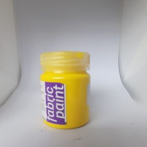 Fabric Paint 100ml - Yellow